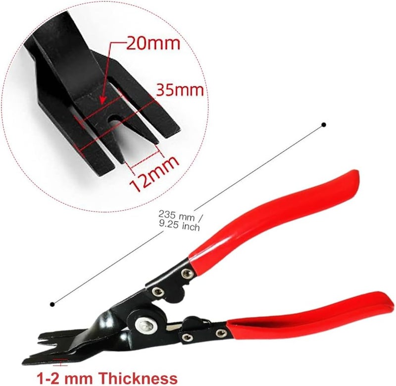 LANBEAUTIFY Panel Clip Removal Pliers - Universal Auto Door Car Upholstery Trim Clip Removal Plier Tool - Image 3
